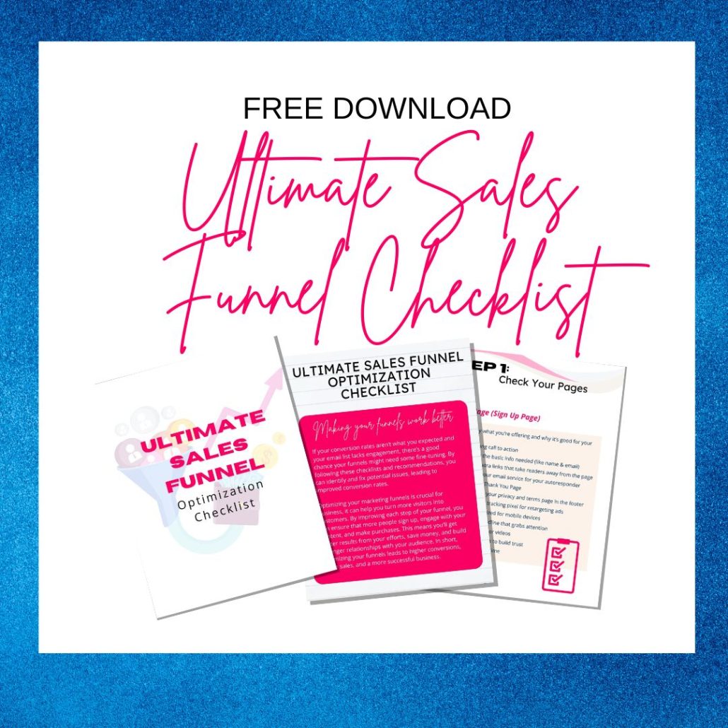 Ultimate Sales Funnel checklist